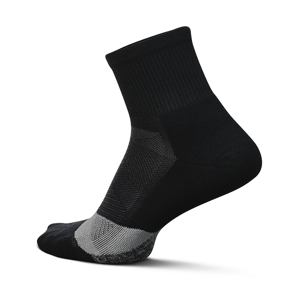 Feetures Elite LC Quarter Basic Black 1 Pair x 3