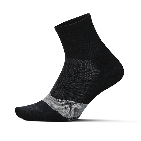 Feetures Elite LC Quarter Basic Black 1 Pair x 3