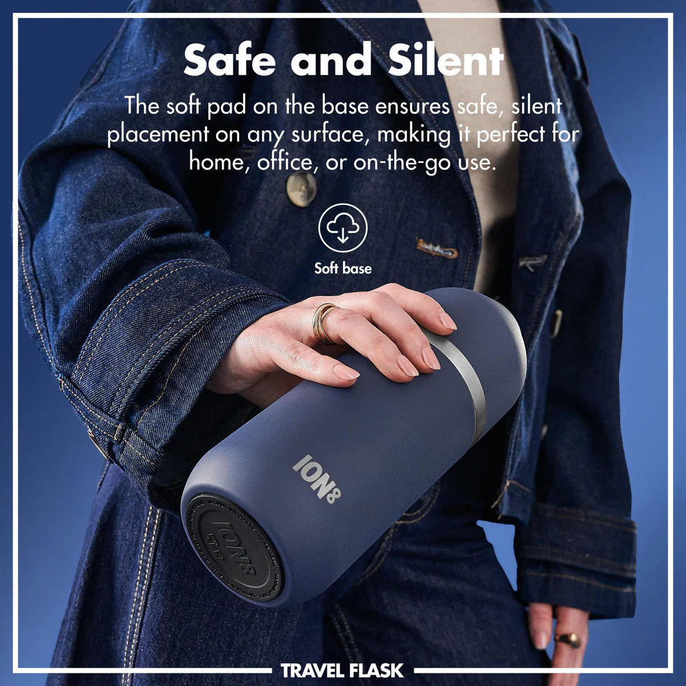Ion8 Luma Vacuum Insulated Flask & Mug Ash Navy