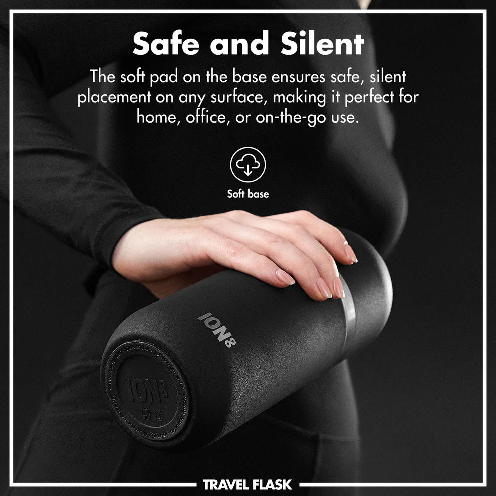 Ion8 Luma Vacuum Insulated Flask & Mug Black