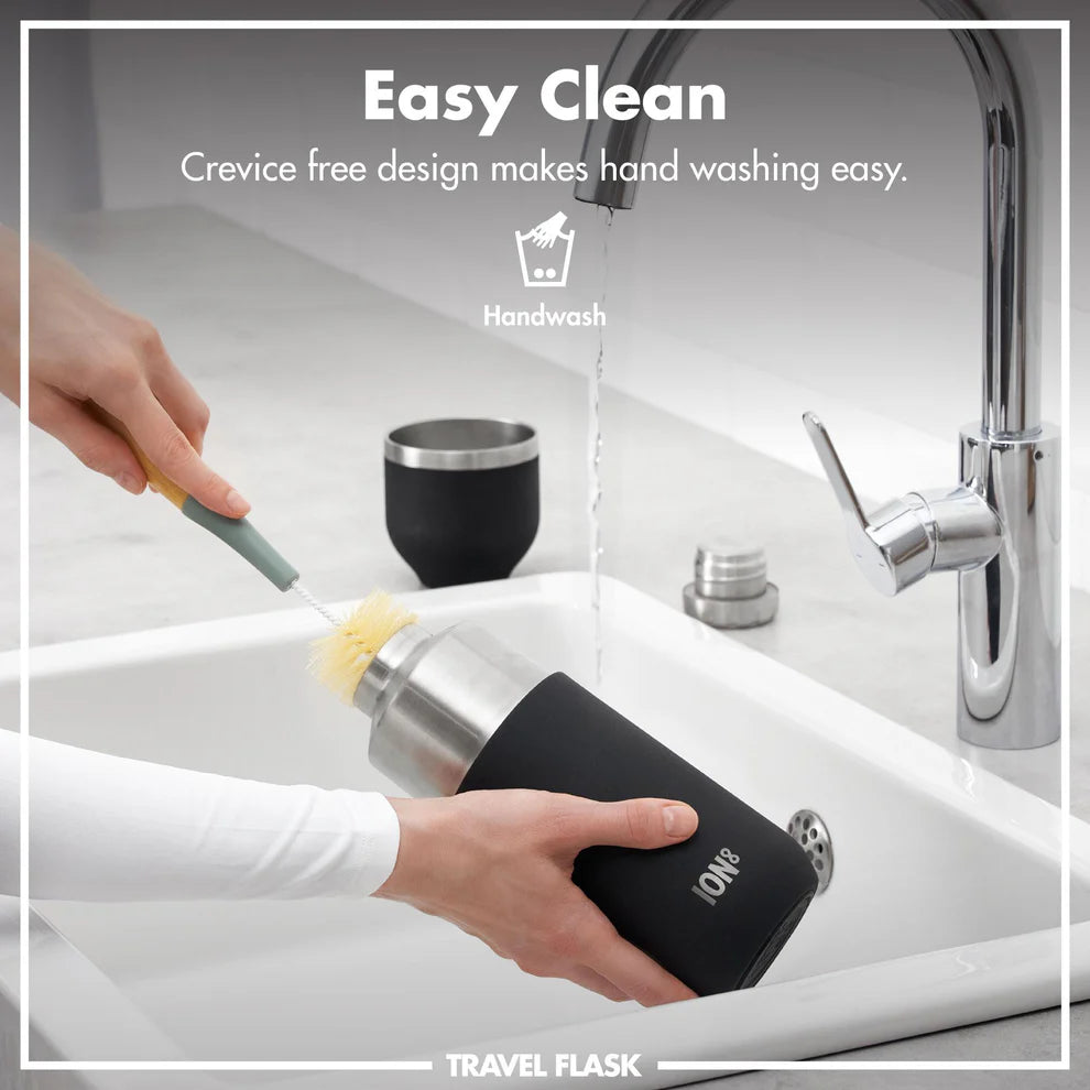 Ion8 Luma Vacuum Insulated Flask & Mug Black