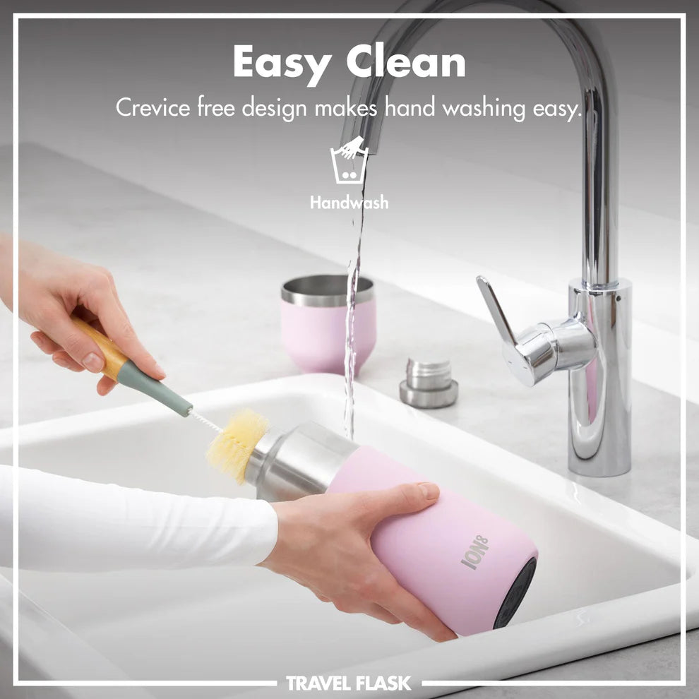 Ion8 Luma Vacuum Insulated Flask & Mug Rose Quartz