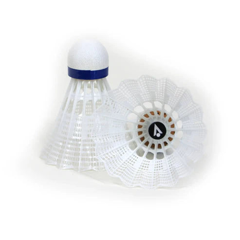 Karakal Nylon Shuttlecocks White x 6