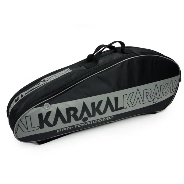 Karakal Pro Tour 2.0 Match, 4 Racket Bag Grey
