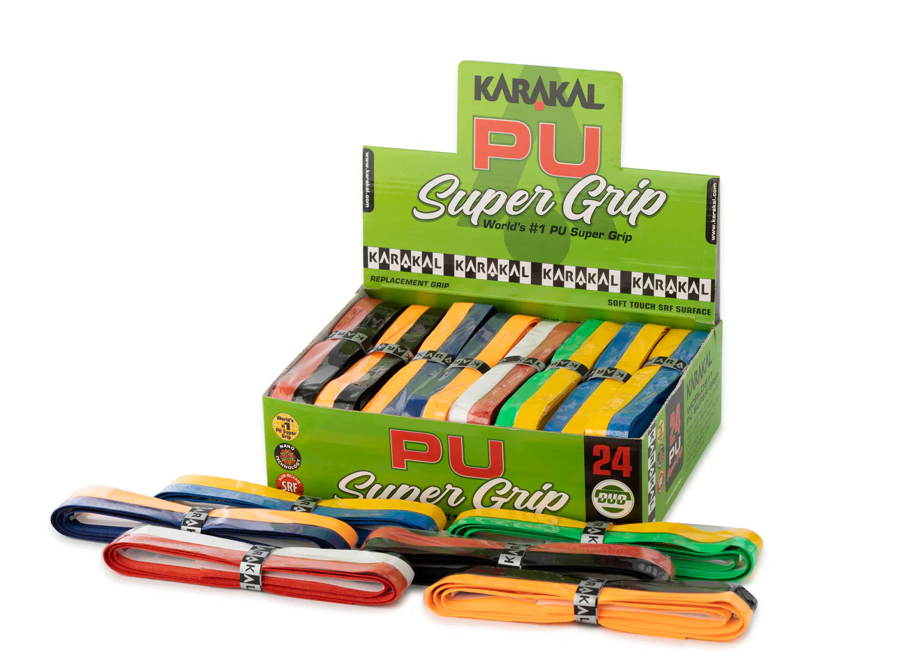 Karakal PU Super Grip Duo Assorted x 24