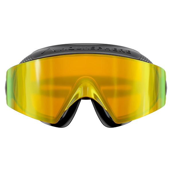 Aquasphere Defy Ultra Mask Black Yellow Mirror Lens