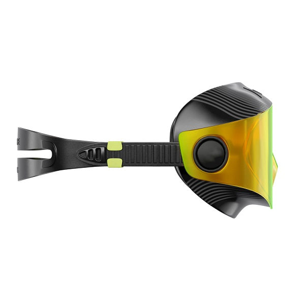 Aquasphere Defy Ultra Mask Black Yellow Mirror Lens