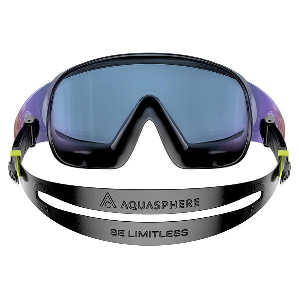 Aquasphere Defy Ultra Mask Black Yellow Mirror Lens