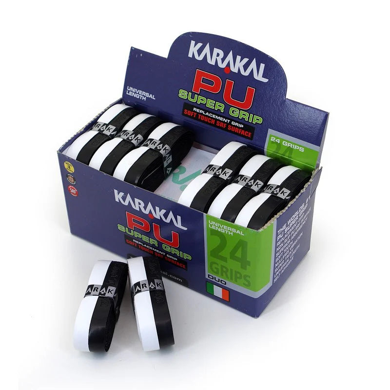 Karakal PU Super Grip Duo Black White x 24
