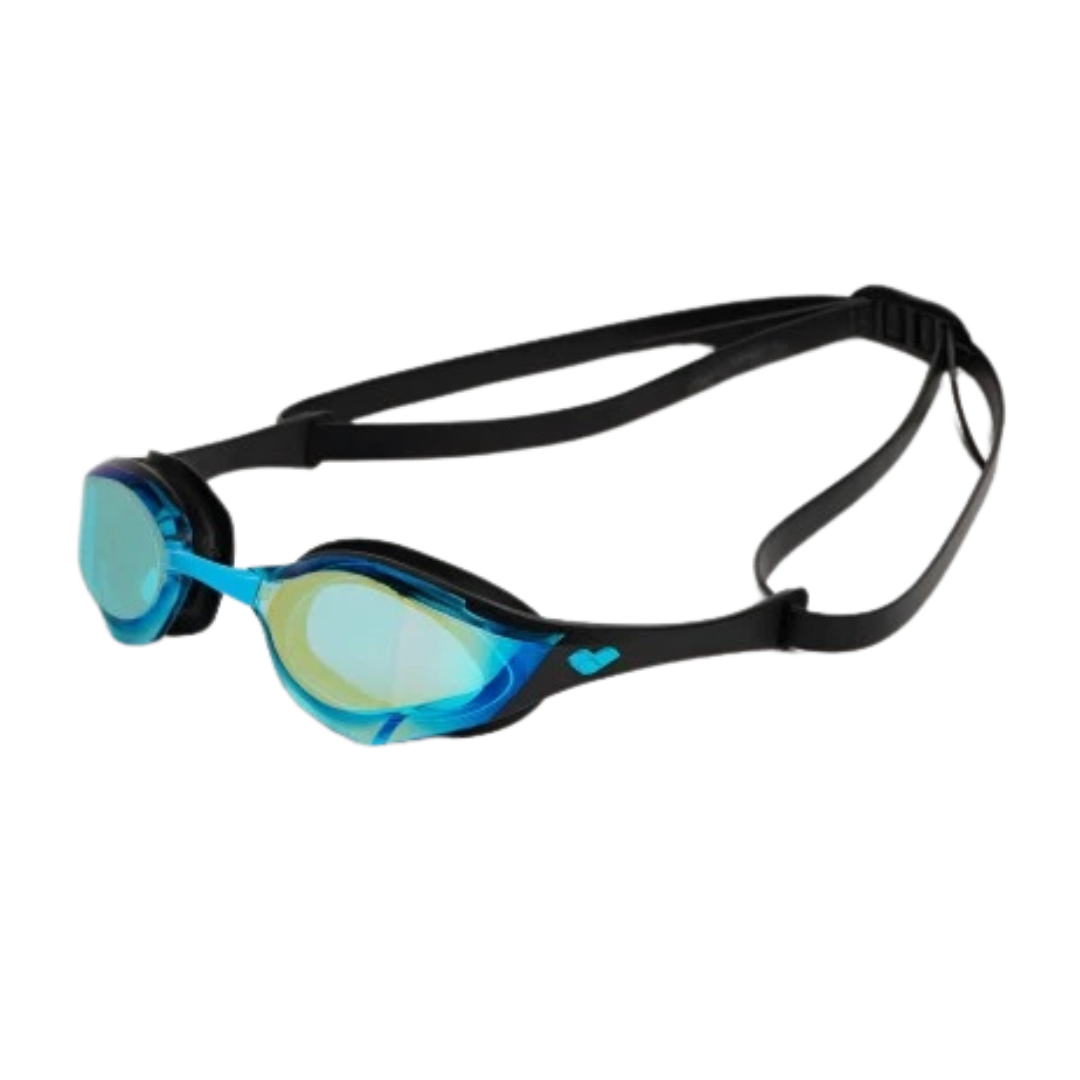 Arena Cobra Edge Swipe Mirror Aqua Black Black 6 Pack