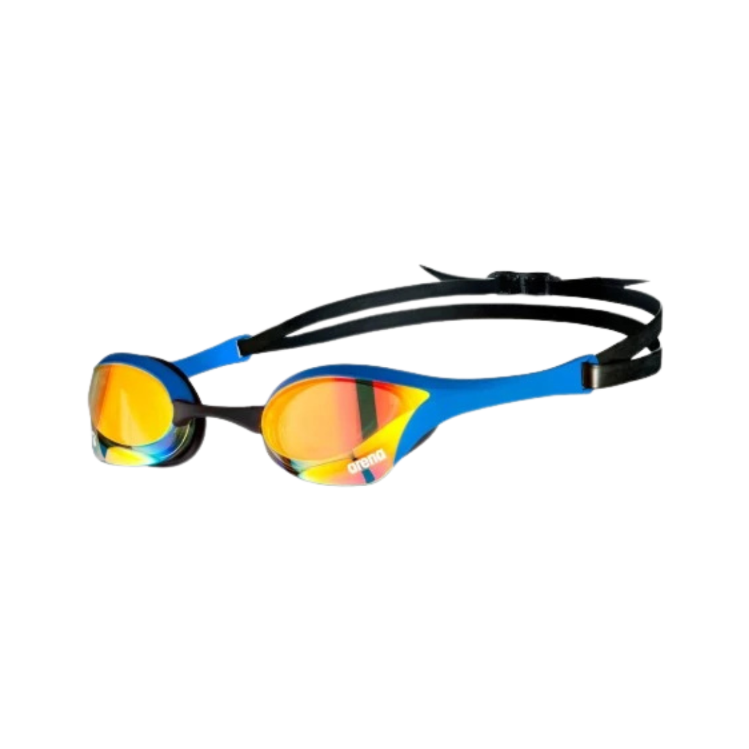 Arena Cobra Ultra Swipe Mirror Goggle Yellow Copper Blue-6pk