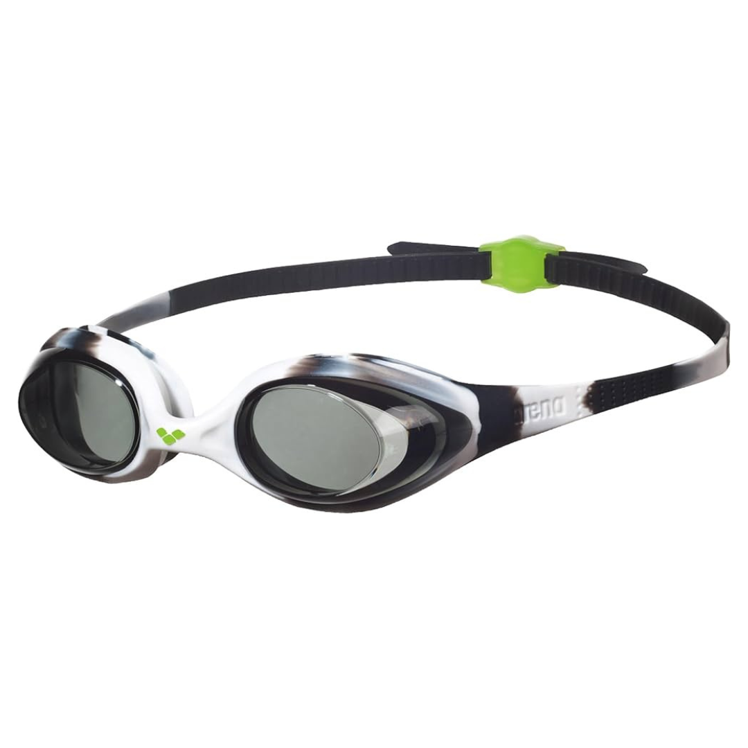 Arena Spider Junior Goggle Black White Dark Lens- 6 Pack