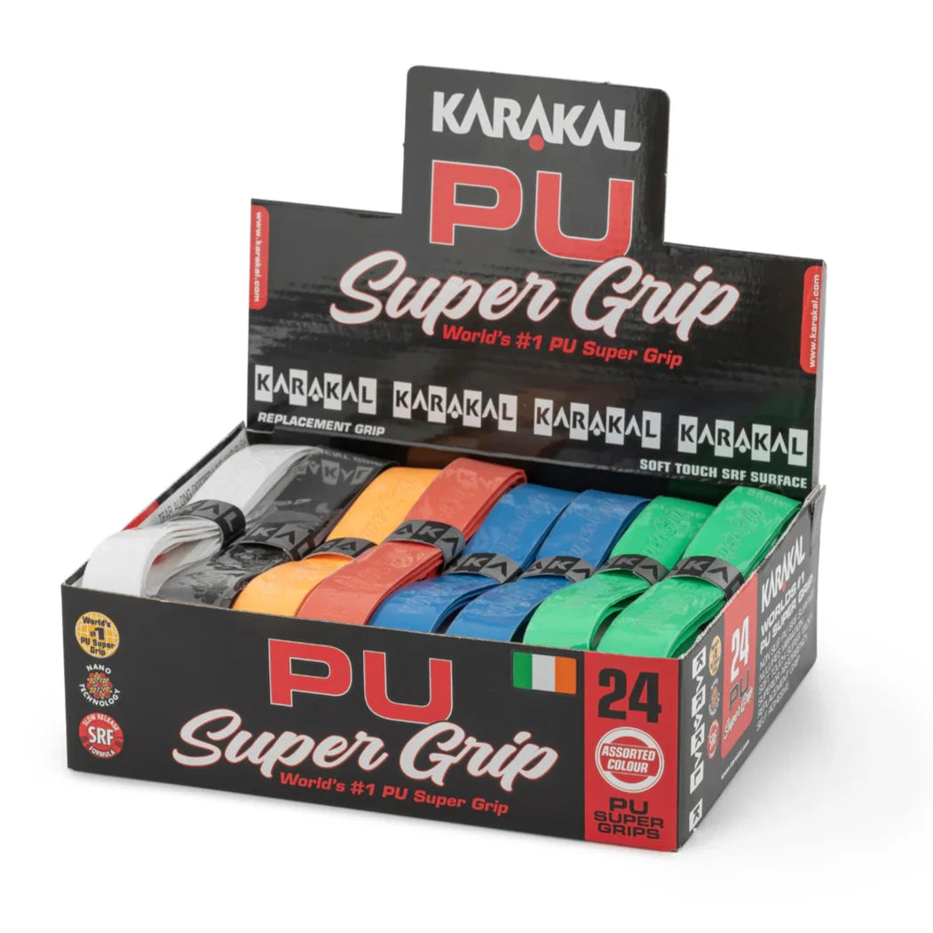 Karakal PU Super Grip Solid Assorted x 24