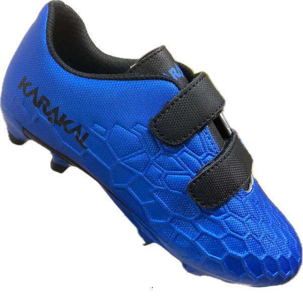 Karakal Hex Football Boot Royal Black x 10 Pairs (10-2UK)