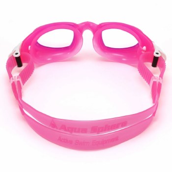 Aquasphere Moby Kid Goggle Pink White Lens Clear