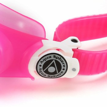 Aquasphere Moby Kid Goggle Pink White Lens Clear