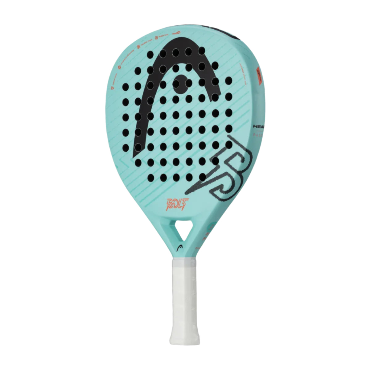 Head Bolt Padel Bat Teal Black