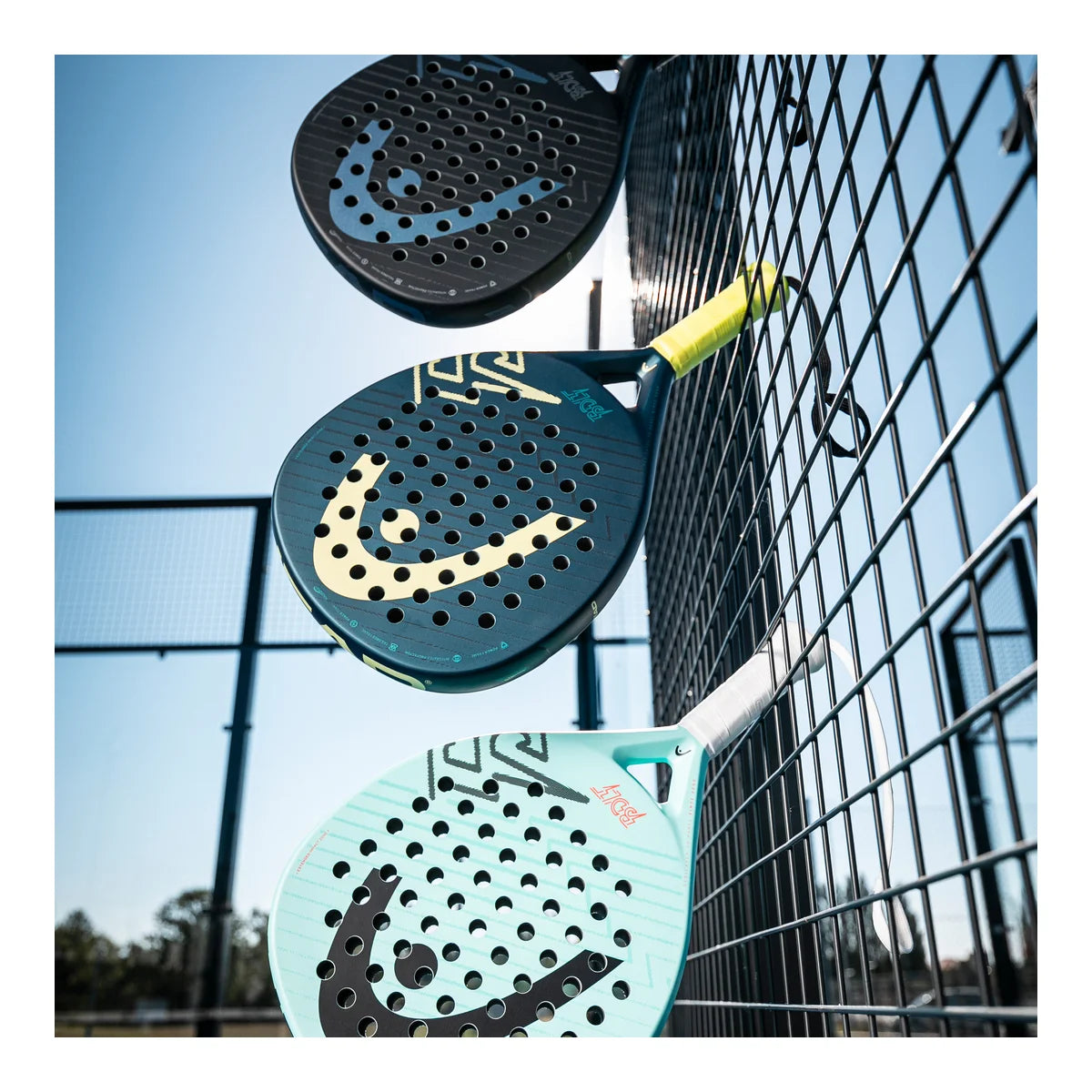 Head Bolt Padel Bat Teal Black