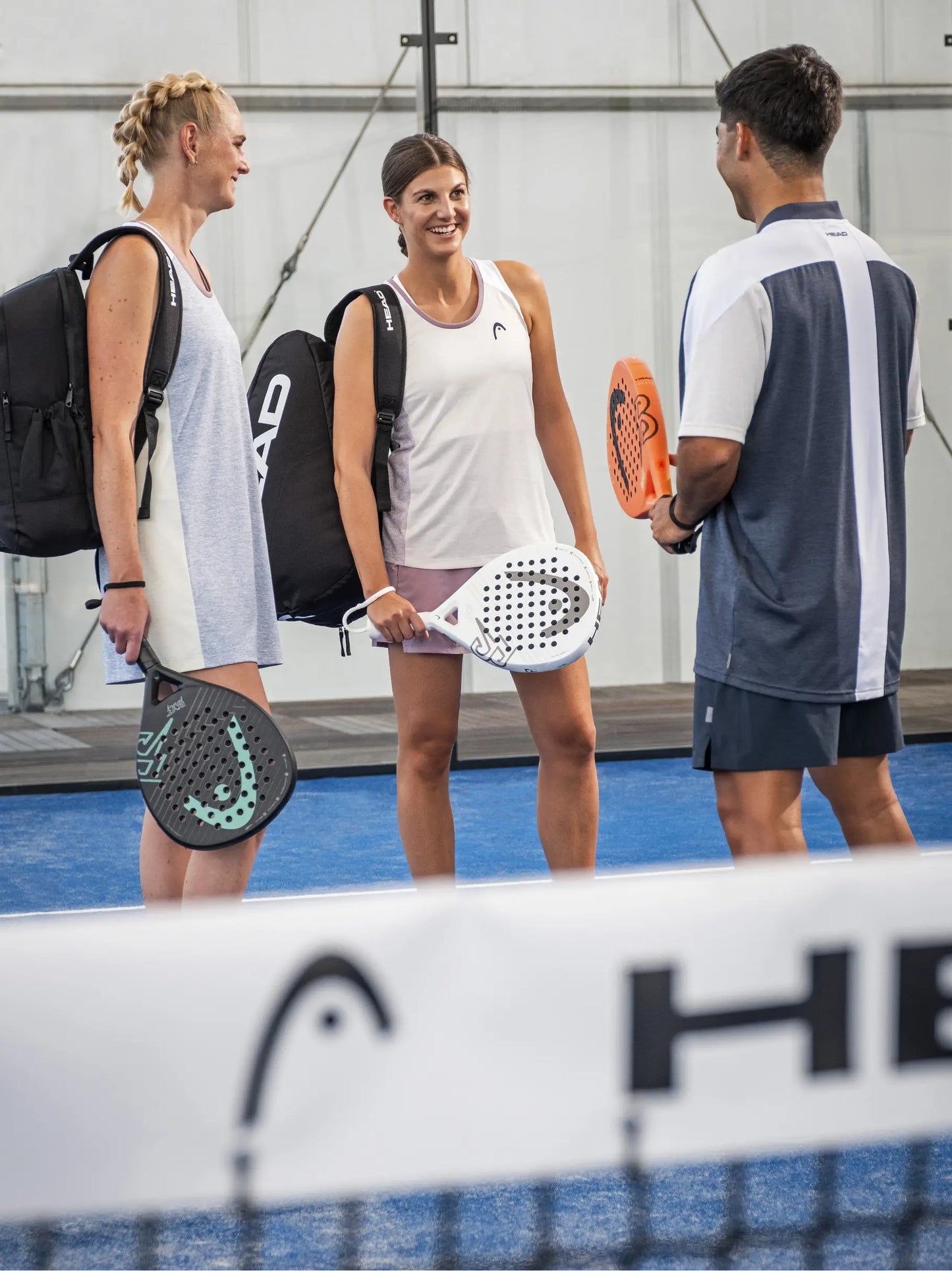 Head Bolt Padel Bat White Grey
