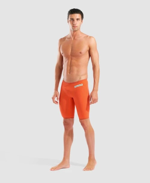Arena Mens Powerskin Jammer Carbon Air 2 Sunset Coral