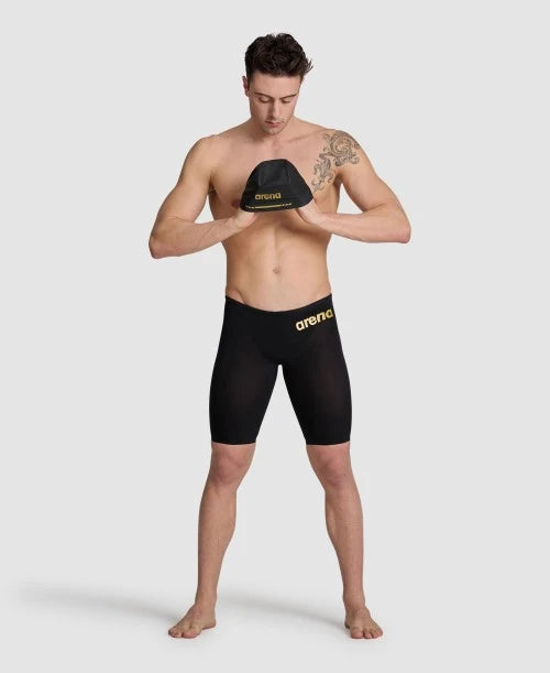 Arena Mens Powerskin Carbon Air 2 Jammer Black Gold