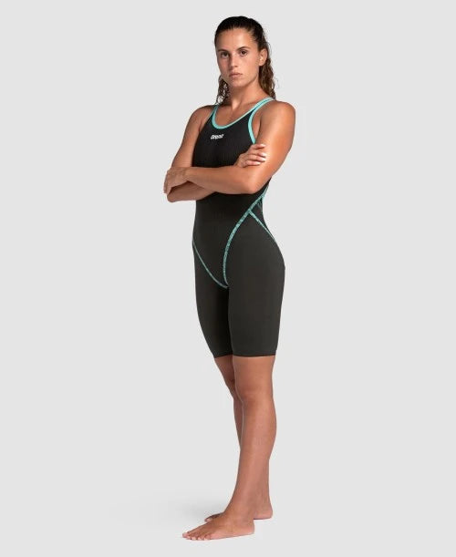Arena Womens Powerskin Primo SL OB Black Teal