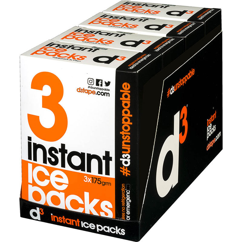 d3 Instant Ice Pack x 4 Boxes of 3