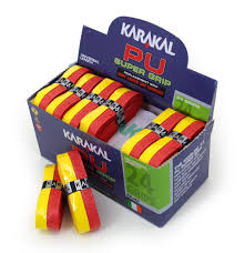 Karakal PU Super Grip Duo Red Yellow x 24
