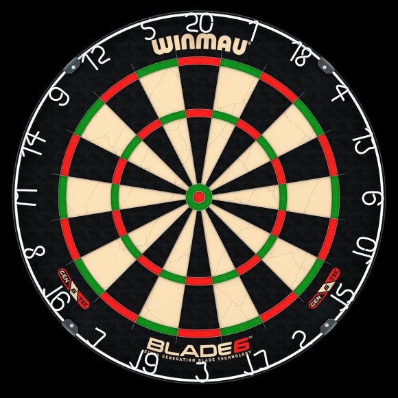 Winmau PDC Surround & Blade 6 Dartboard Set
