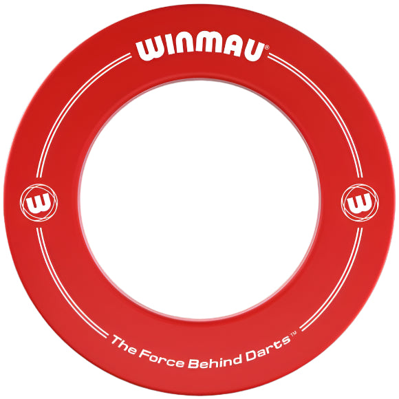 Winmau Dartboard Surround Printed Red
