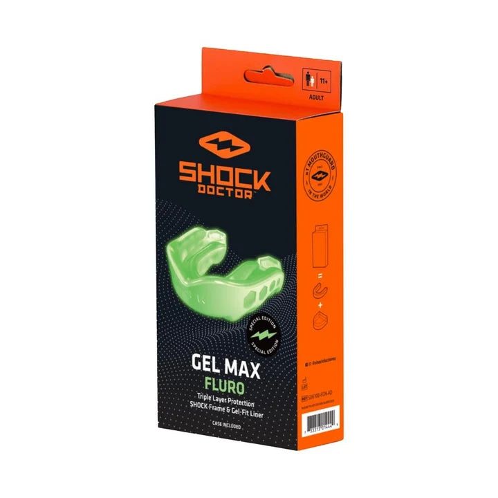 Shock Doctor V2 Gel Fluro Green