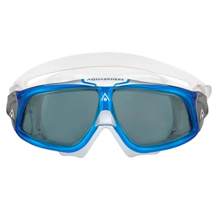 Aquasphere Seal 2.0 Adult Goggle Blue White Lens Dark
