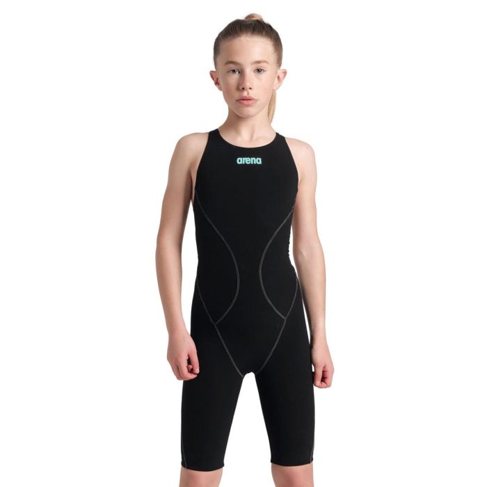 Arena Girls Powerskin Impulso OB Black Teal