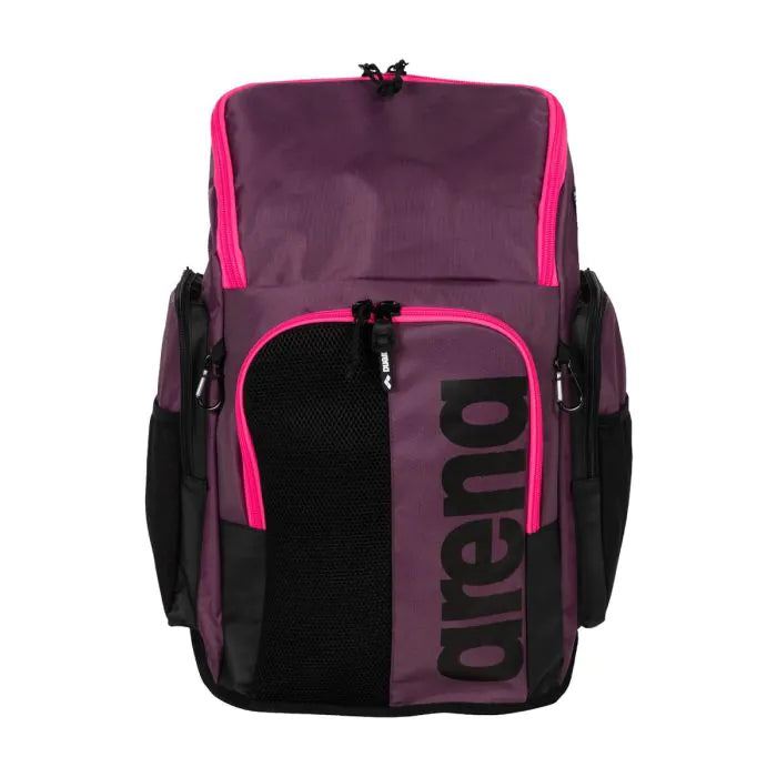 Arena Spikey 111 Backpack Plum Neon Pink