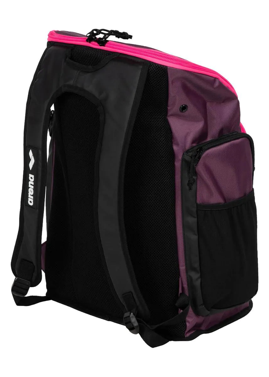 Arena Spikey 111 Backpack Plum Neon Pink