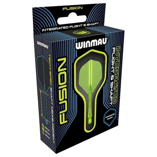 Winmau Fusion Integrated Flight & Shaft Yellow
