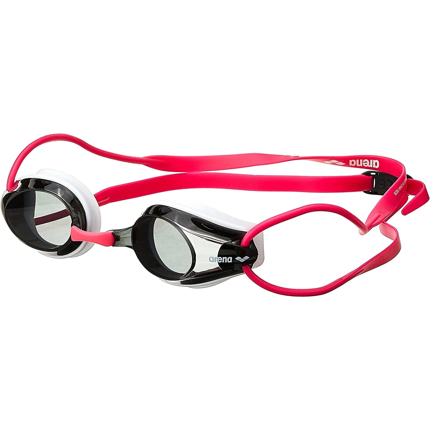 Arena Tracks Adult Goggle White Smoke Fuschia -6 Pack