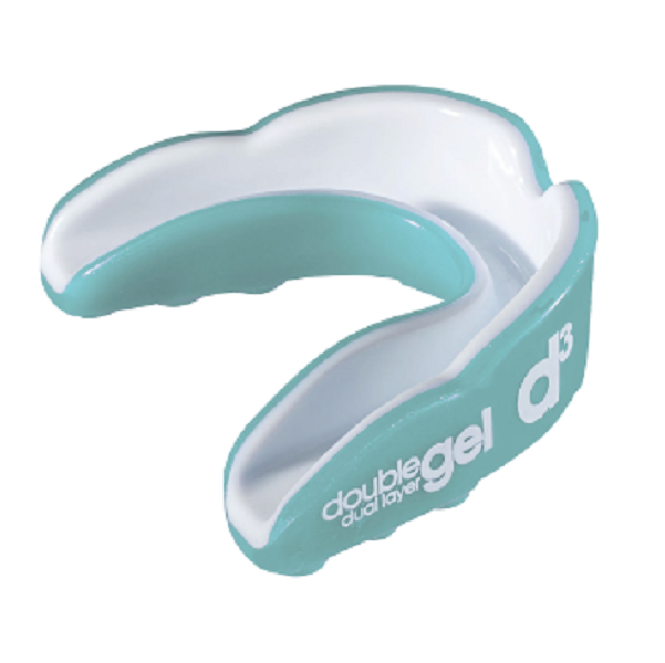 d3 Junior Double Gel Mouthguard Sky White x 6