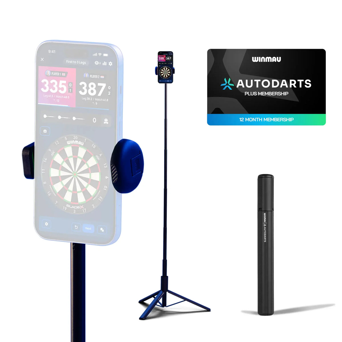 Winmau Auto Darts Tripod & 12 Month Subscription
