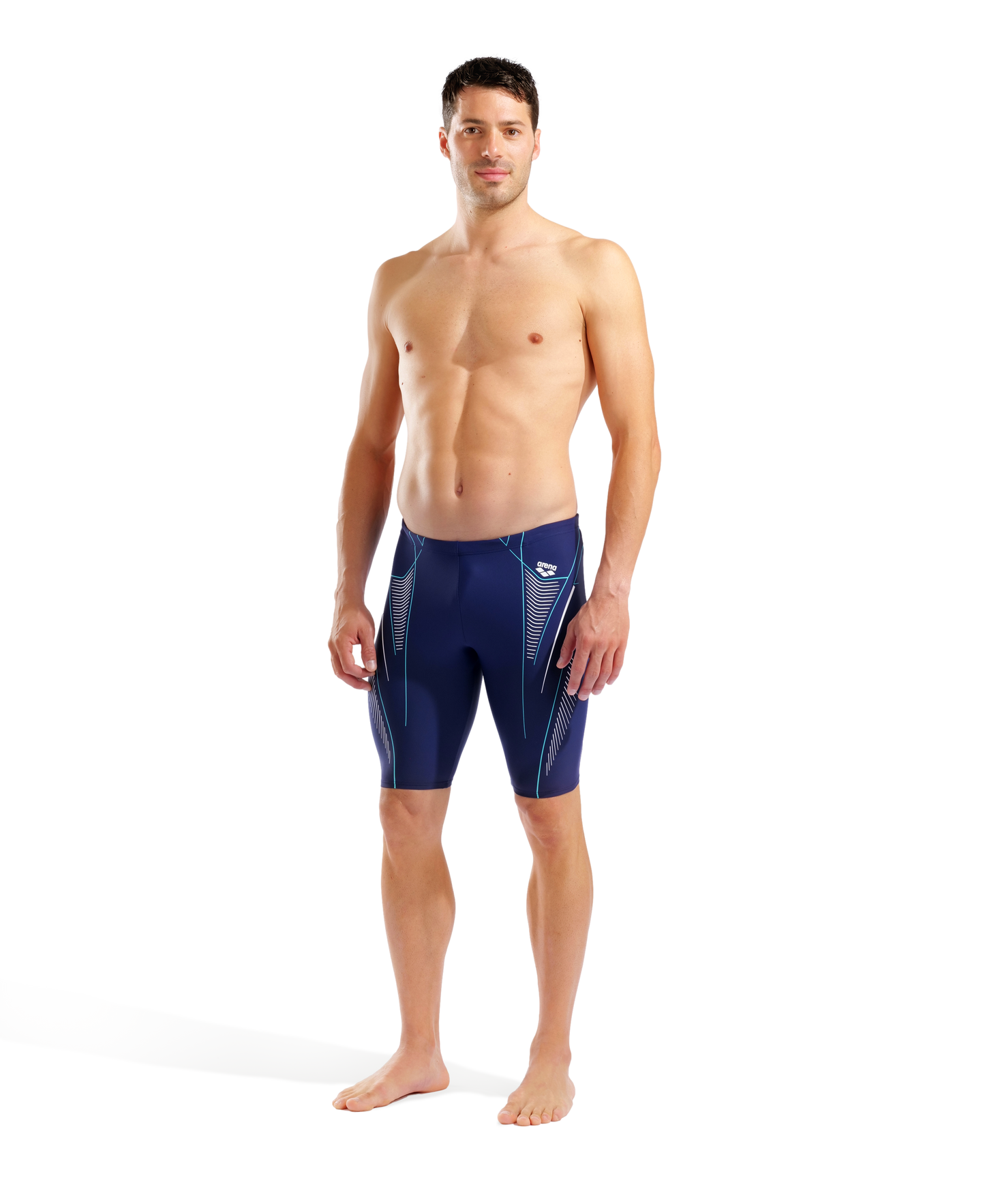 Arena Mens Neo Jammer Navy White Water