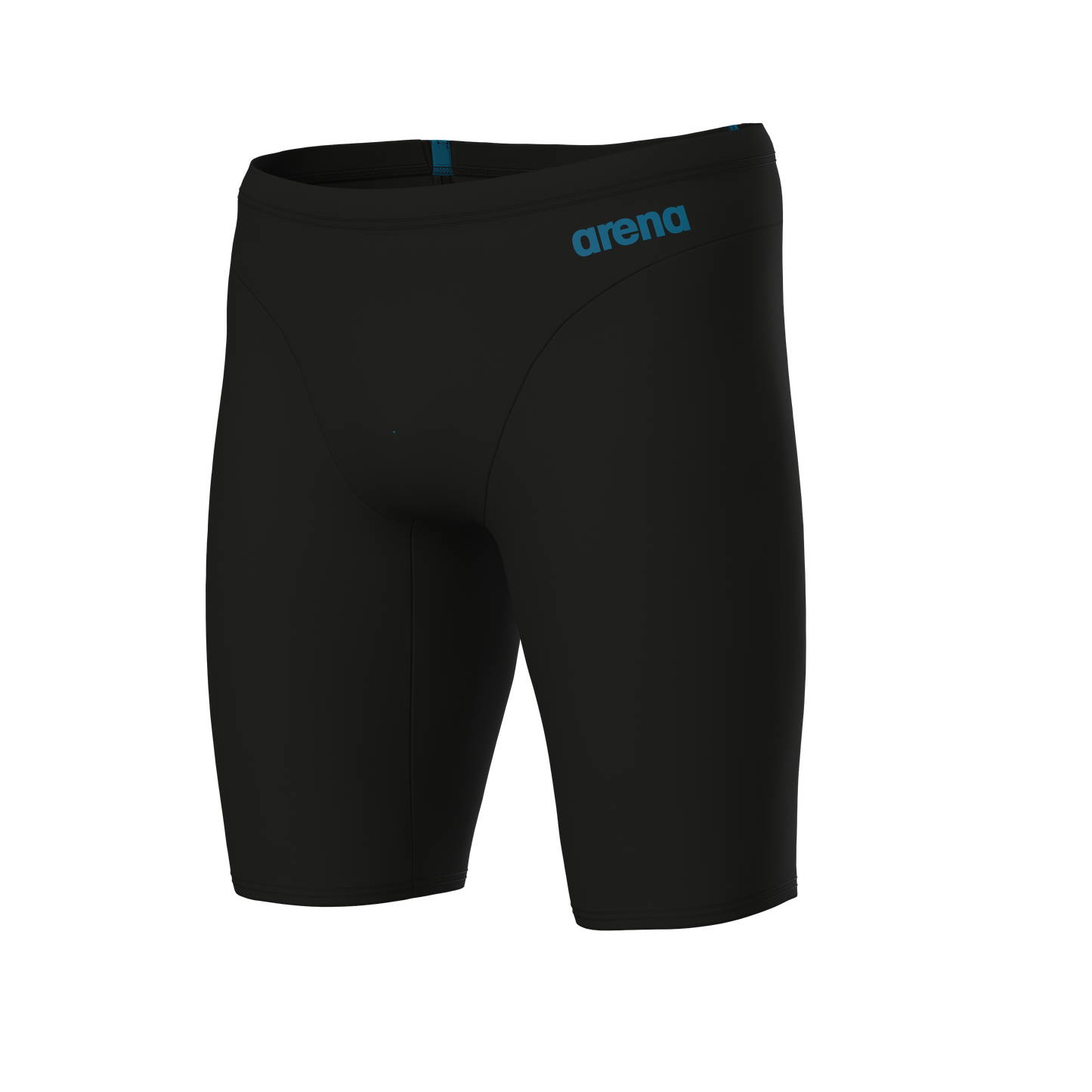 Arena Mens Solid Swim Jammer Black Blue Cosmo