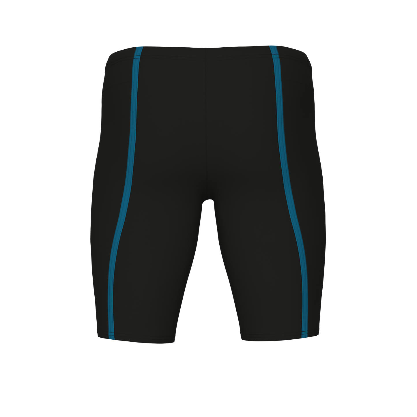 Arena Mens Solid Swim Jammer Black Blue Cosmo