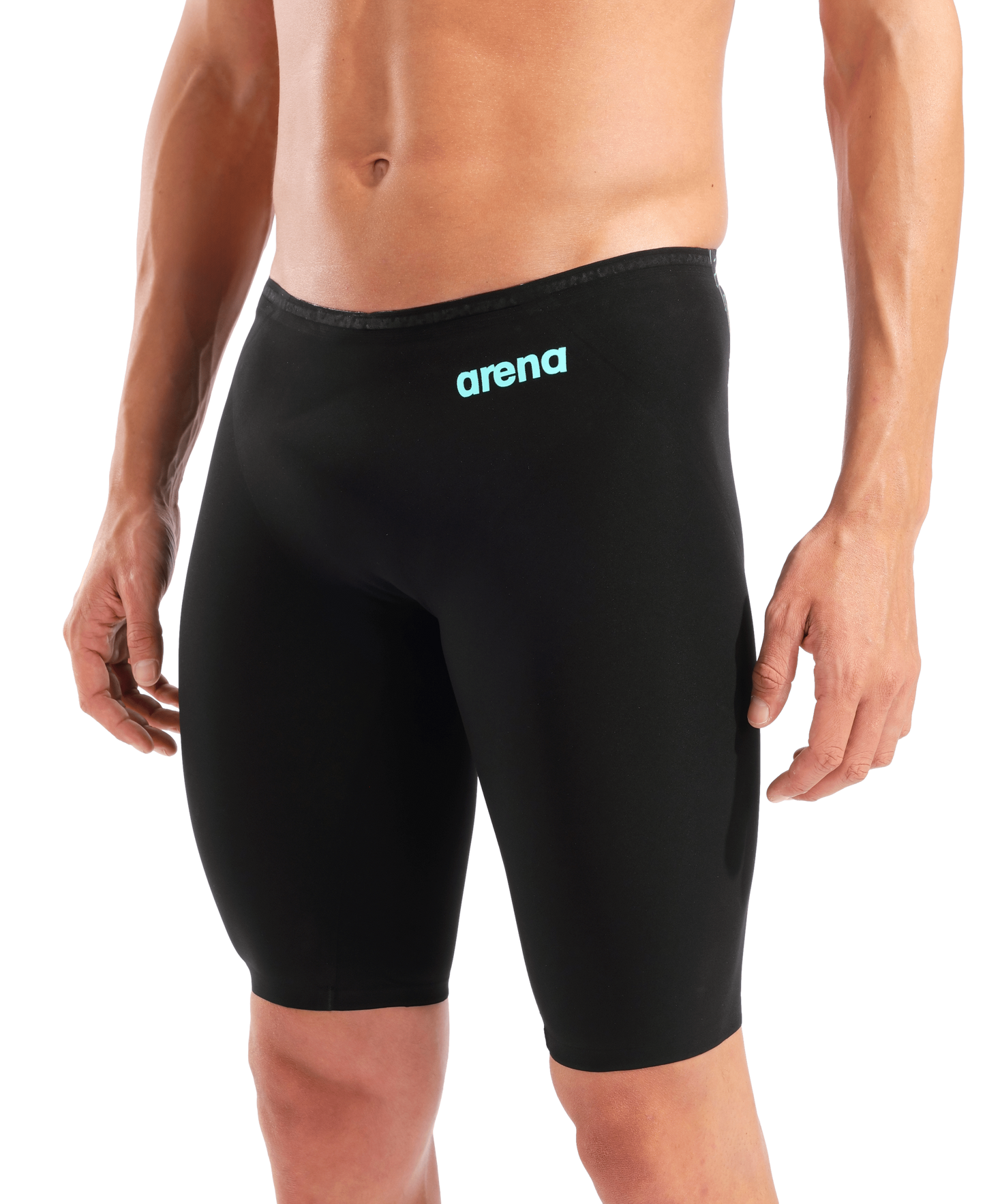 Arena Veloce Mens Jammer Black Teal