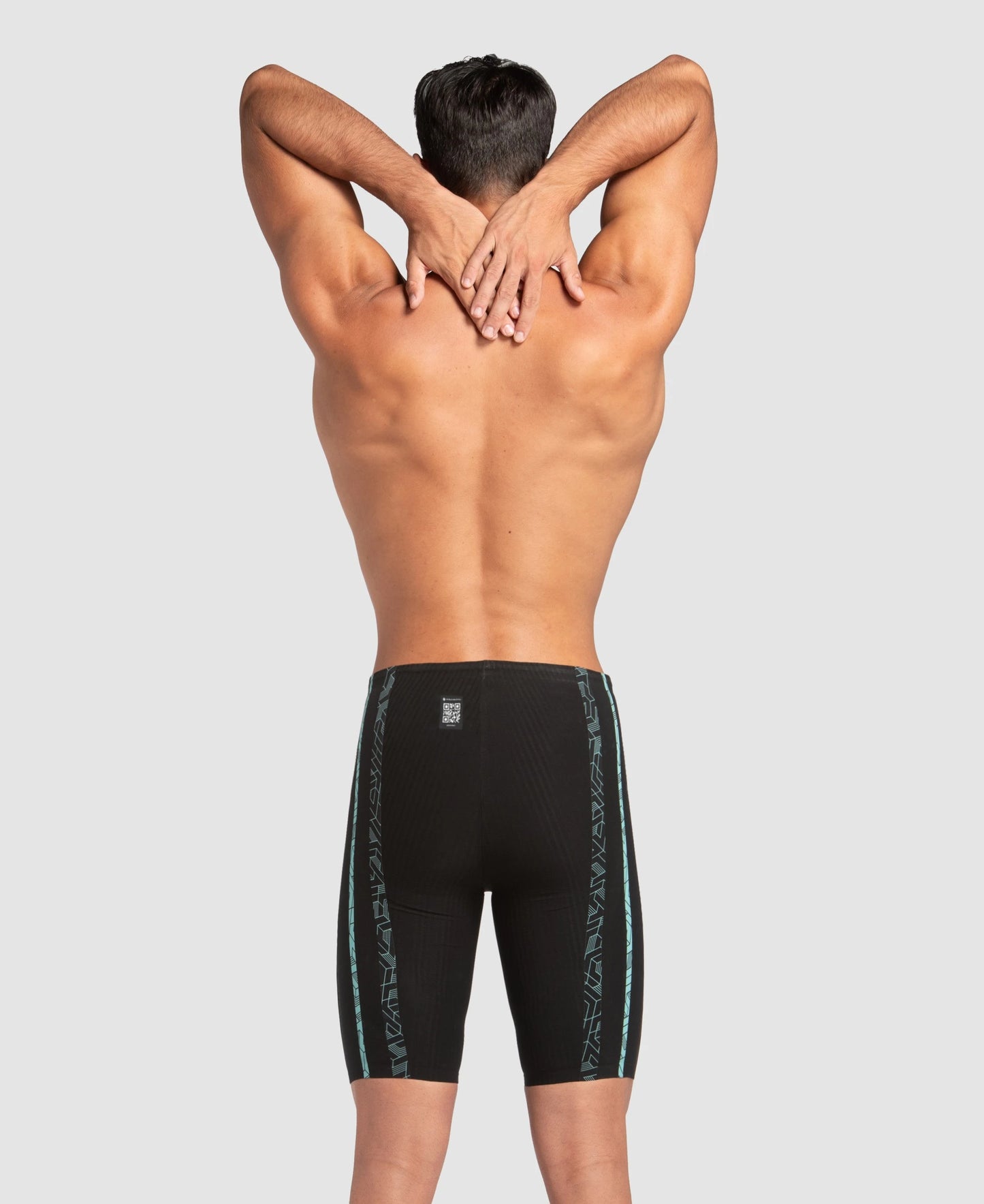 Arena Mens Powerskin Primo Jammer Black Teal HW
