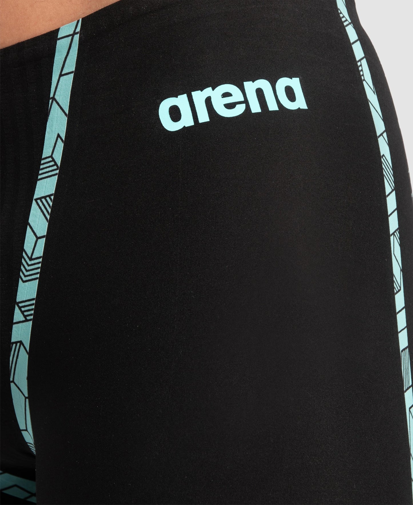 Arena Mens Powerskin Primo Jammer Black Teal HW