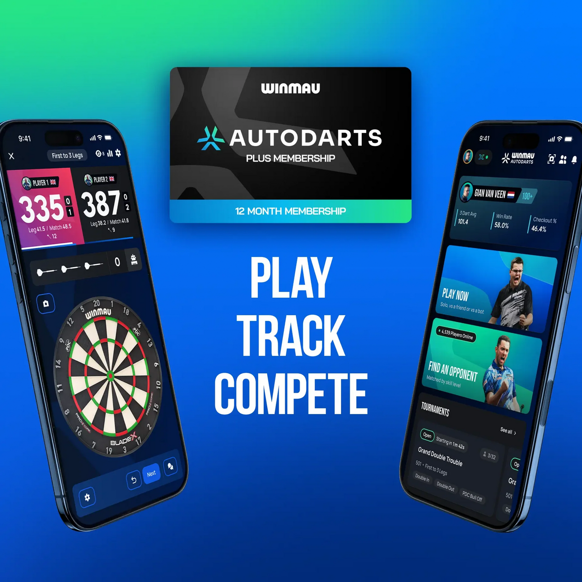 Winmau Auto Darts 12 Month Subscription