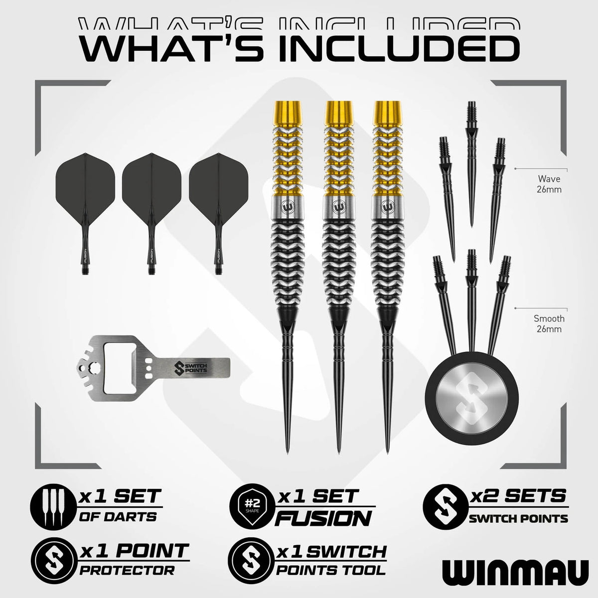 Winmau Exion Torpedo Dart