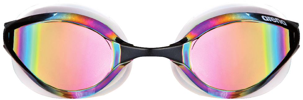 Arena Python Mirror Goggle Copper White SW3 - 6 Pack