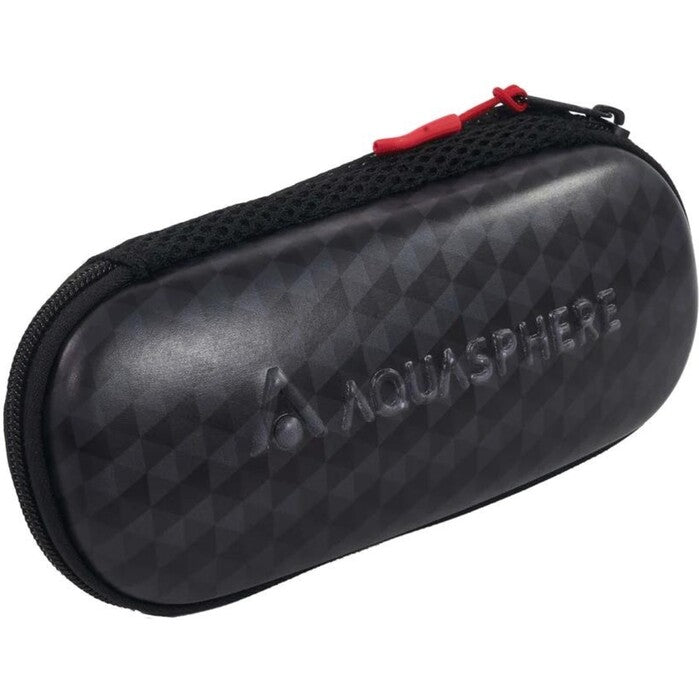 Aquasphere Goggle Case Black Red 80x190mm