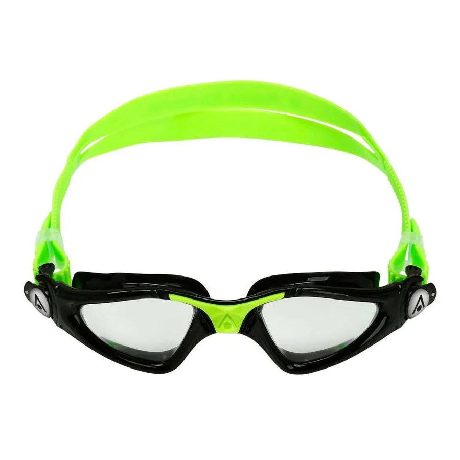 Aquasphere Kayenne Junior Goggle Black Green Lens Clear
